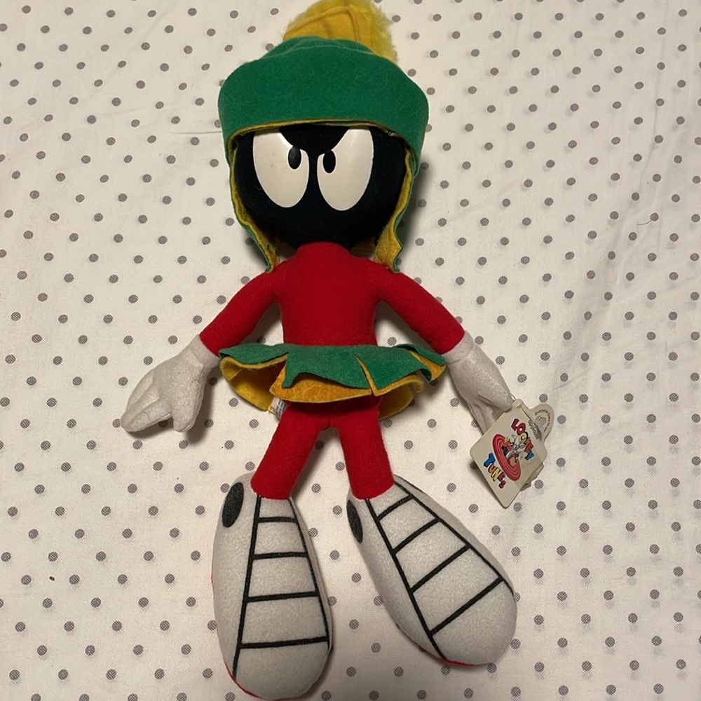 Vintage Marvin the Martian Applause Toy- 1994